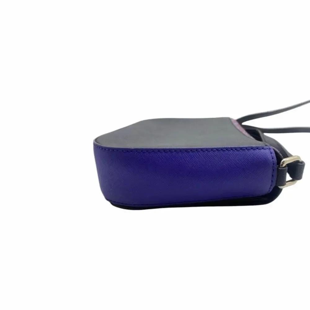 Kate Spade Laurel Way Carsen Purple Glitter Crossbody
